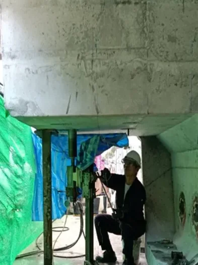 เจาะ Coring Segment ทางด่วน