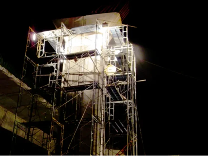รื้อเสา โครงสร้าง สะพานใหญ่ Super Structure